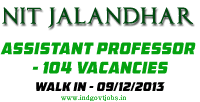 NIT-Jalandhar-Jobs-2013