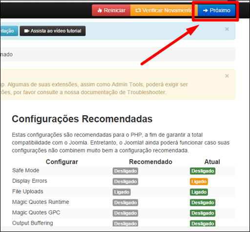 Como recuperar o backup do seu site no Joomla 2.5 - Visual Dicas