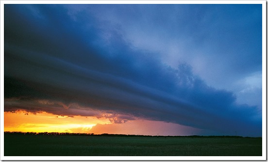 Dramatic Storm Clouds Kansas