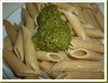 Pasta fredda vegan con pesto e funghetti misti (3)