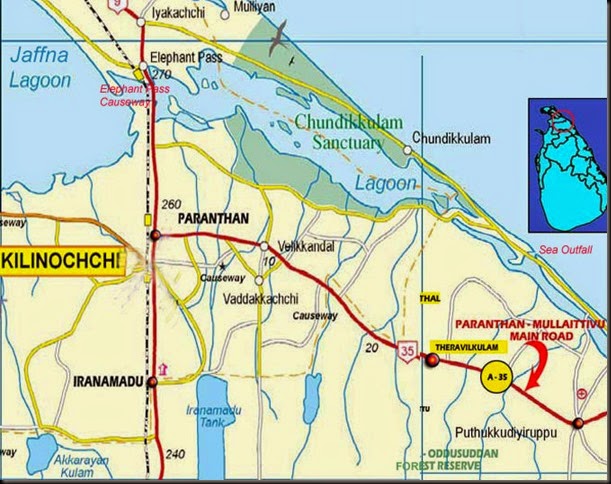 Cundikulam Map