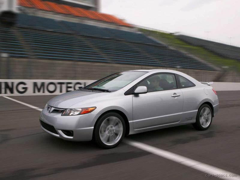 2007 Honda civic si tire specs