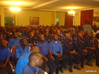 Des éléments de la Police nationale congolaise