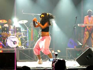 Un danseuse de Koffi au zenith de Paris en 2009. Photo lookatagame.com