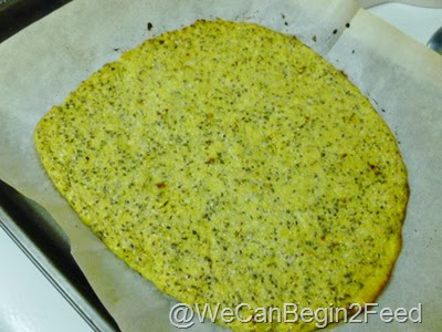 Dec 4 Cauli pizza crust 004