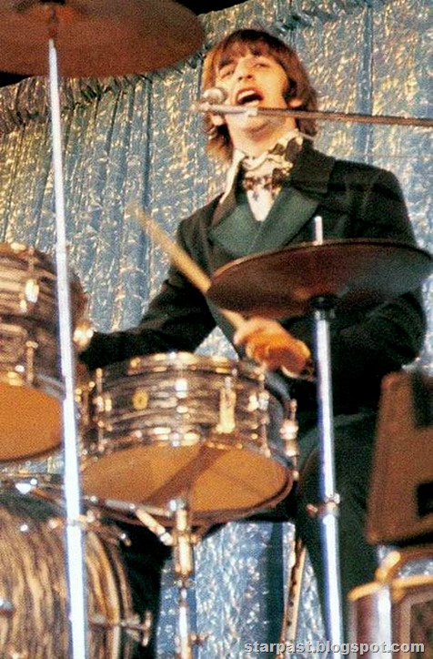 Ringo Starr Ringo playing his drums