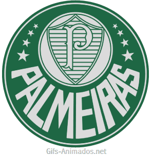 gif animado do Sociedade Esportiva Palmeiras em 3D escudo time de futebol  brasileiro brasão emblema logo