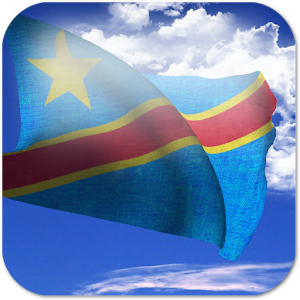 3D DR Congo Flag logo