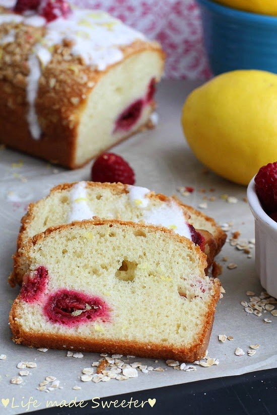 Raspberry Lemon Loaf Cake - Life made Sweeter 3.jpg