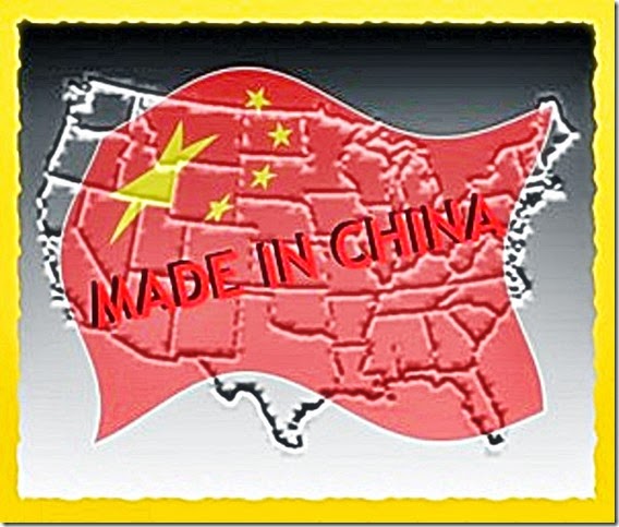 USA - Made in China NWO map