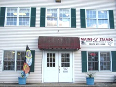 11.2011 Mainely Stamp front of store 2 Kittery