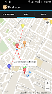 Free FivePlaces Local Places Nearby APK for Android