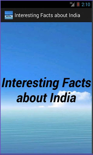 Interesting Facts about India