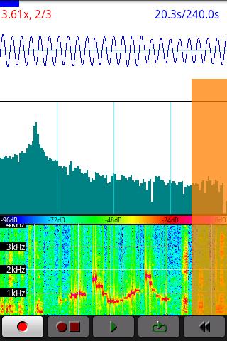 Android application WildSpectra Mobile Pro screenshort