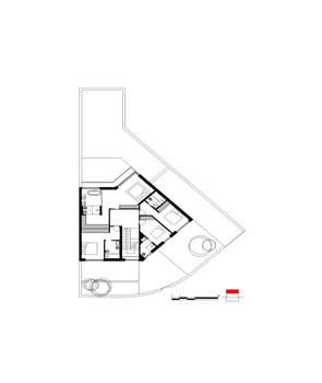 Plano Casa L02CR plano-1-Casa-moderna-L02CR-de-ARQX-Architects