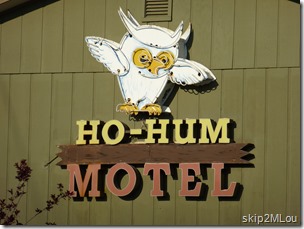 Sept 6, 2012: Not the hotel we stayed in. It was just across the street in West Yellowstone & Ken really liked the name