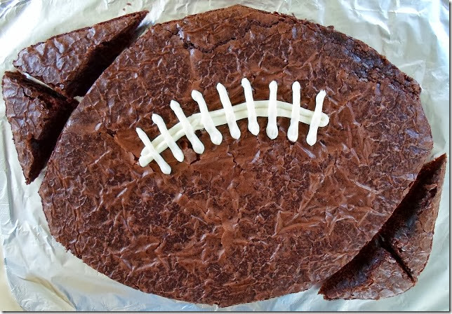 large football brownie 007 large football brownie 007