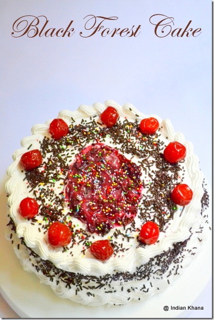 Black Forest Cake Recipe blog