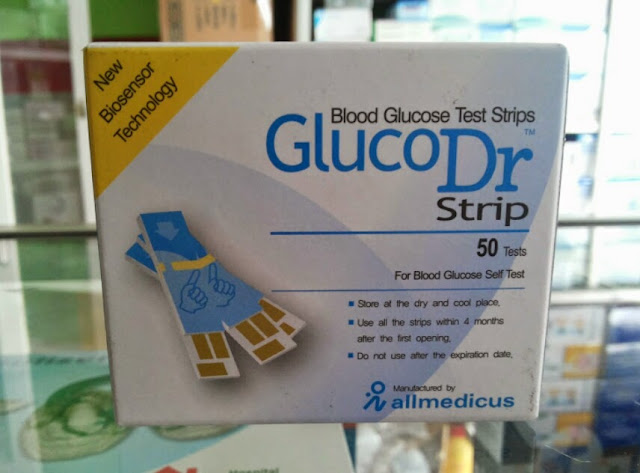 Alat cek gula darah sementara Gluco Dr zata medical