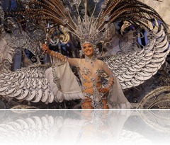 Soraya Rodriguez Reina del Carnaval de Santa Cruz de Tenerife 2013