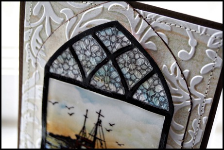 The Waves on the Sea, Cathedral Window-Marble, Cathedral Window Die, Our Daily Bread designs