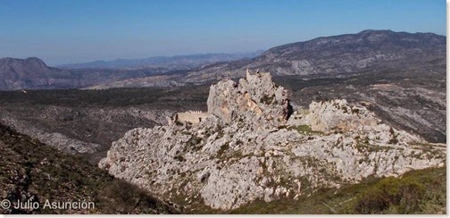 Penya Grossa - Castillo Benissili - Vall de Gallinera