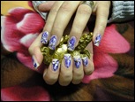 iris nail art