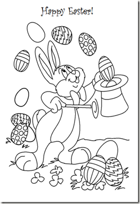 Teaching the Little Ones English : EASTER COLOURING WORKSHEETS