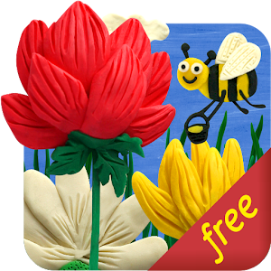 Plasticine Spring flowers Free LOGO-APP點子