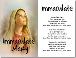 Immaculate Mary