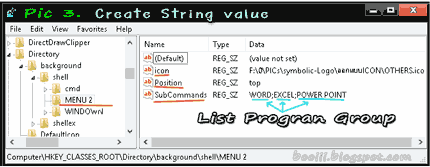 3.Creat String value