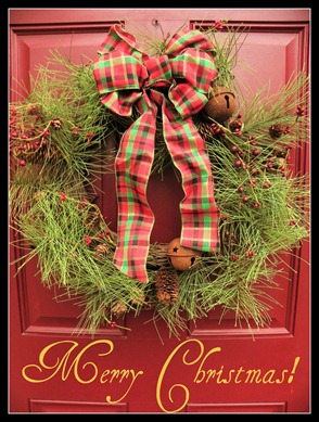 Merry Christmas Door