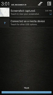 Leather Blue CM11/AOKP Theme - screenshot thumbnail