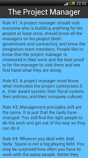 【免費書籍App】Best Rules of Project Managers-APP點子