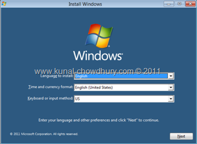12. Chose OS Language 12. Chose OS Language
