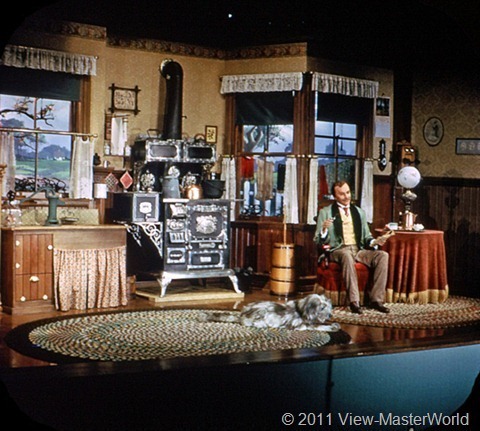 View-Master Tomorrowland (A179), Scene 3-5: Kitchen of 1890 Home
