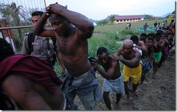 Arrests at Papuan Peoples Congrees