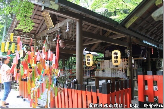 日本-野宮神社，中央正殿供奉的的是主宰健康及智慧之神的「野宮大神(天照大神)」。