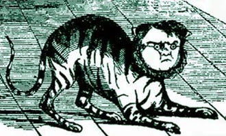 Cavour Il gatto cavorrese, satira Pedrini, Il Fischietto (part, picc) 21 dic 1848