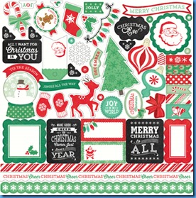 Christmas Cheer Stickers-embedded