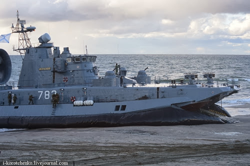 "Запад-2013": Высадка на побережье