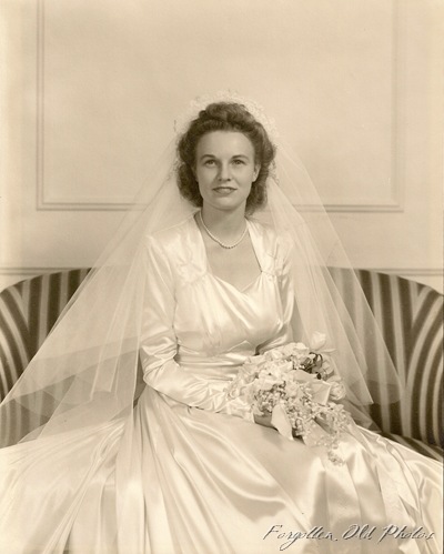 wedding Perham Antiques 1940