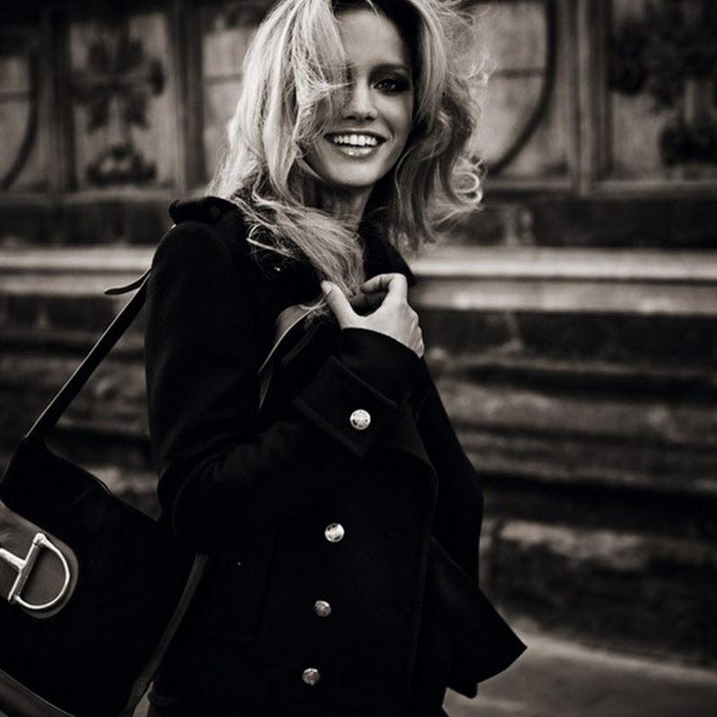 Julie Ordon as Gucci girl in Elle Italia