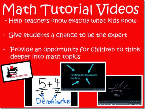 Student created math tutorial videos help you know if the student truly knows what they think they know.  Blog post from Raki's Rad Resources