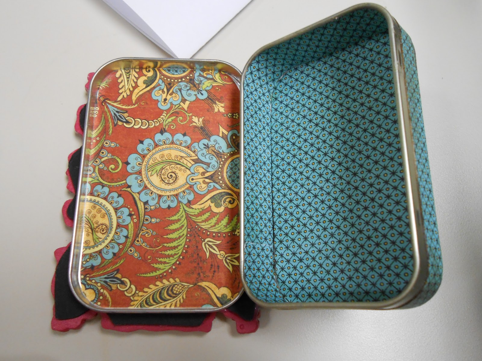 Paper Stew Altered Altoid tins