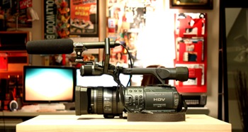 sony hdr-fx1 video camera editing luke