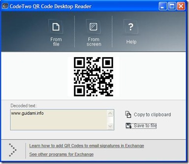 CodeTwo QR Code Desktop Reader