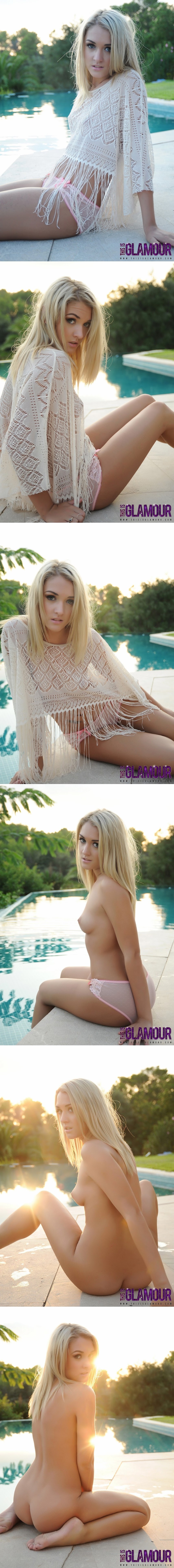Charlotte_Markham__039_s_Pretty_Pink_Bikini.zip-jk- Charlotte Markham stips nude by the pool