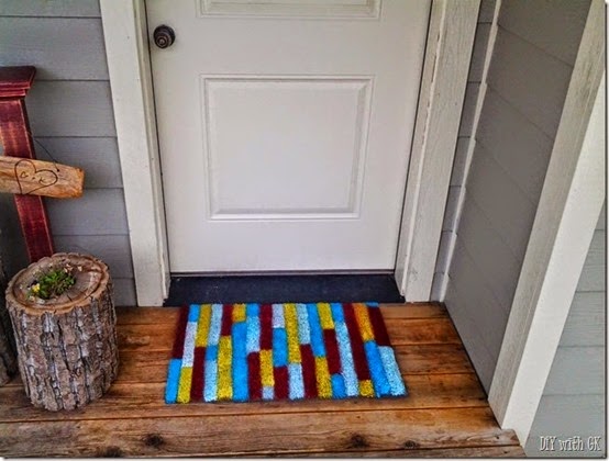 painted door mat