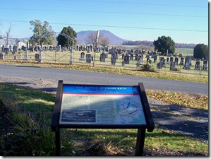 Battle of Cross Keys - Civil War Trails Marker at site of battle